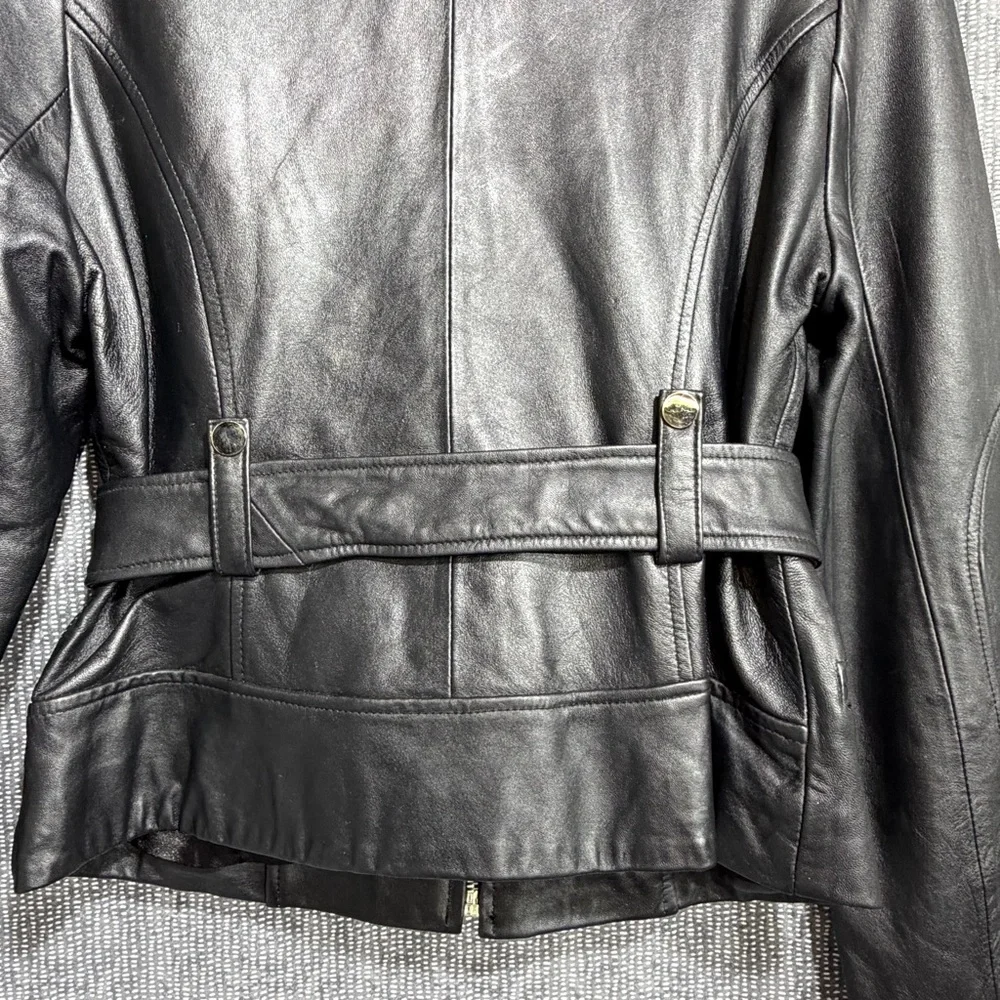 Arden B Moto Leather Jacket - Picture 7 of 16
